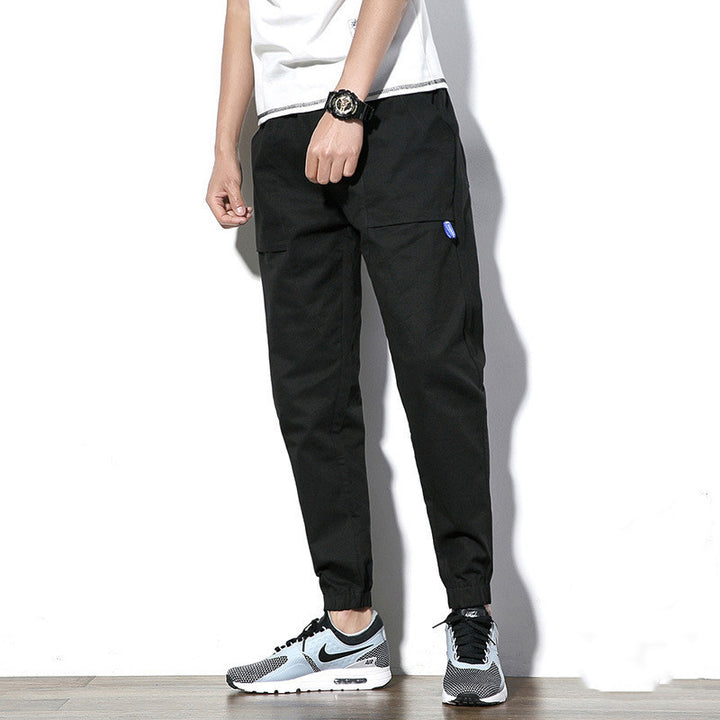 Men's casual pants Korean large men's sports pants